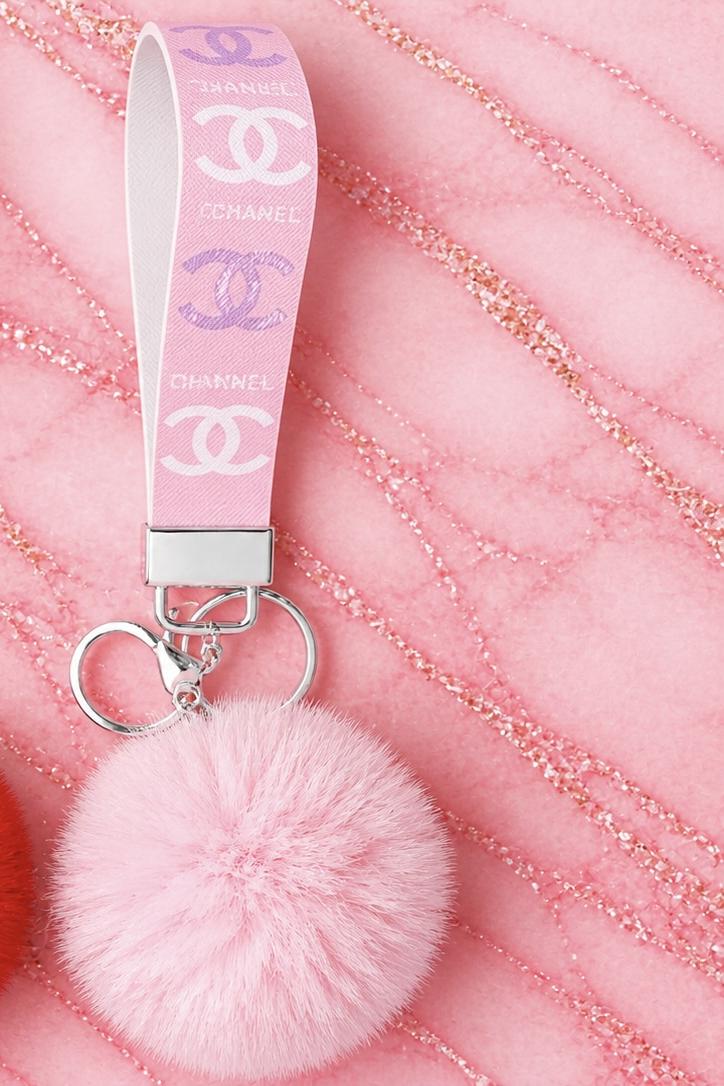 Pretty savage wristlet & Pom Pom Keychain