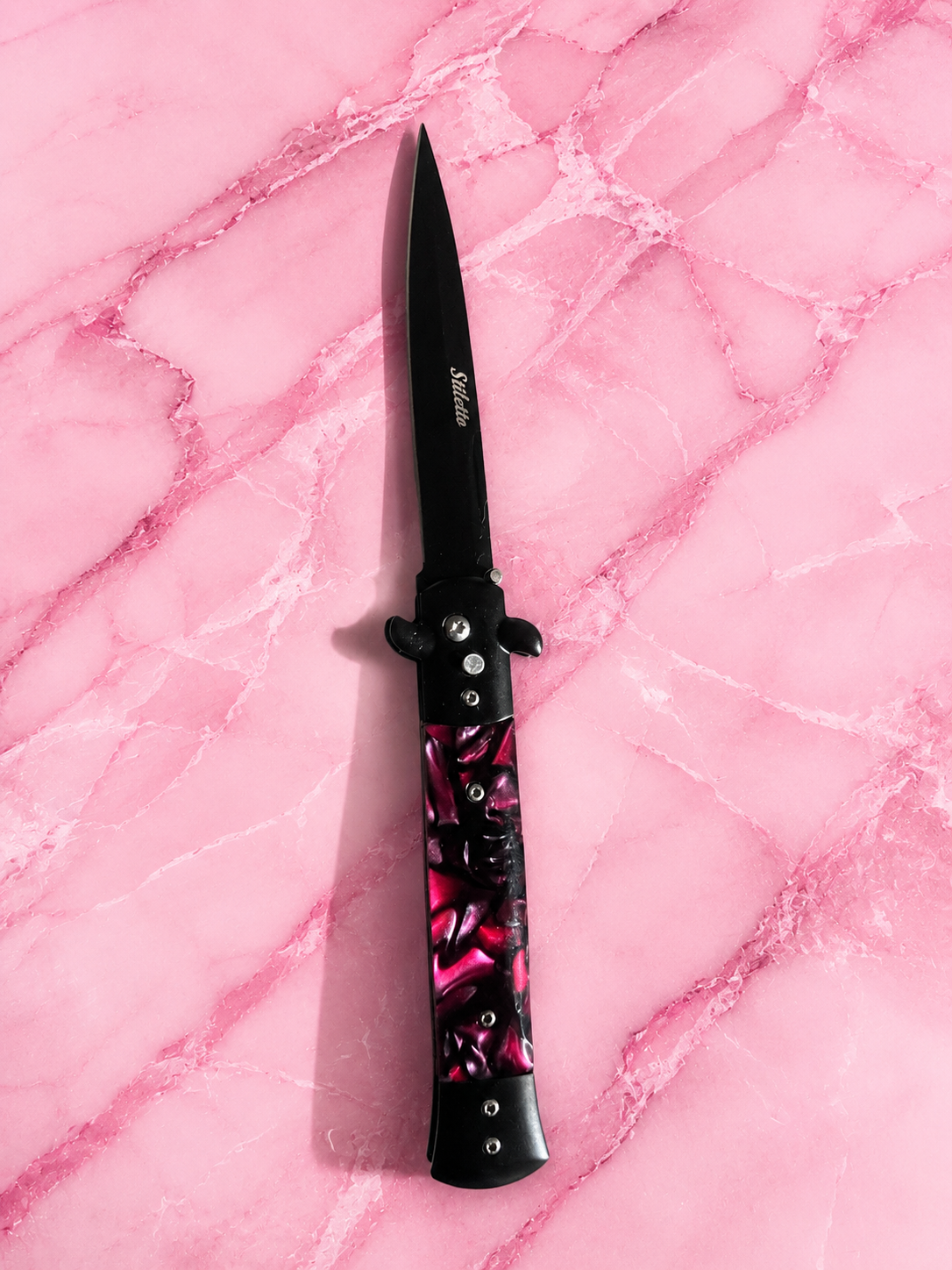 🌹 Rose Pearl Italian Stiletto