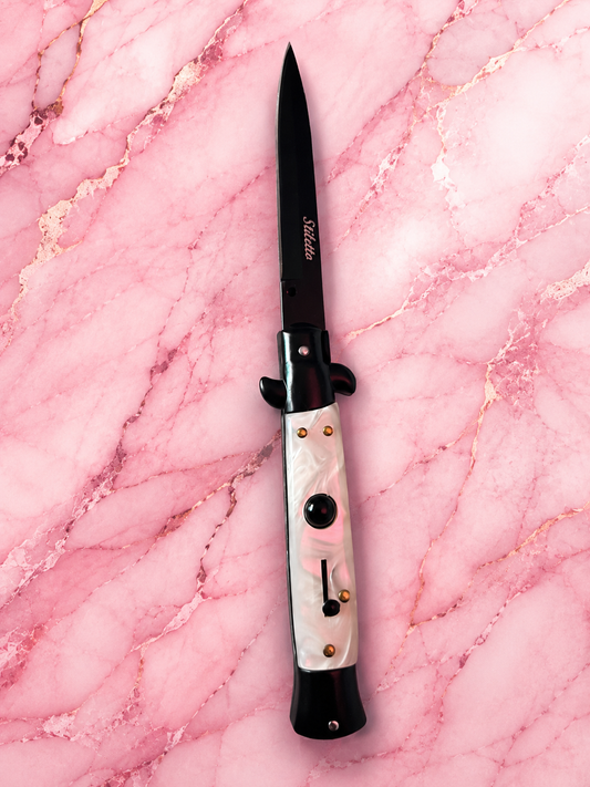 🖤 Midnight Pearl Stiletto