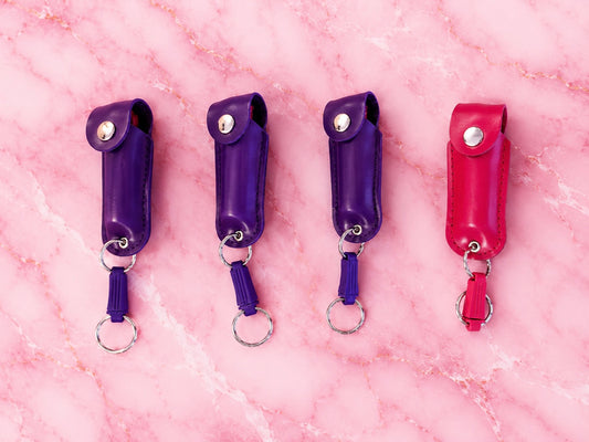 ✨ Compact Pepper Spray Keychain