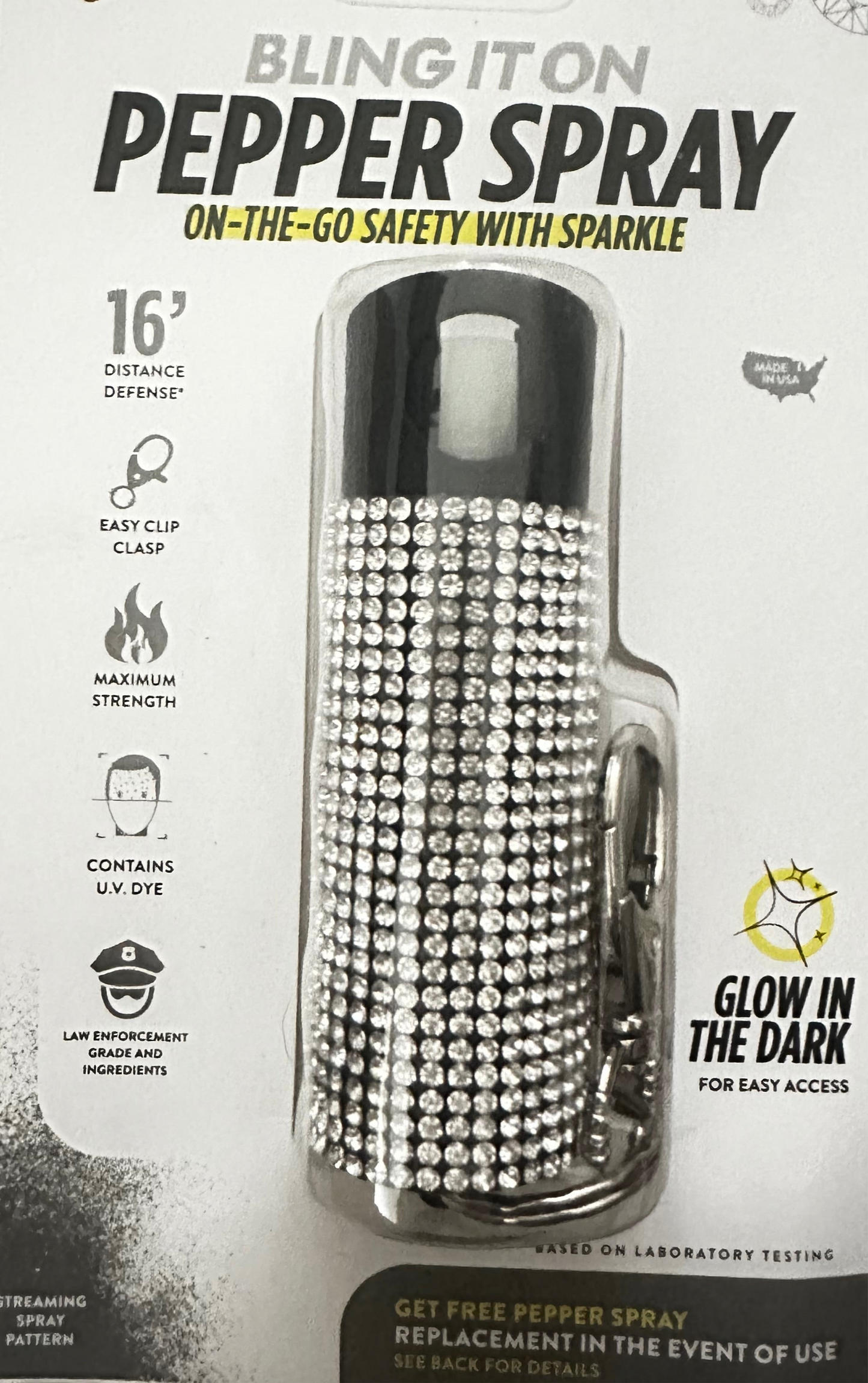Hard Case Pepper spray